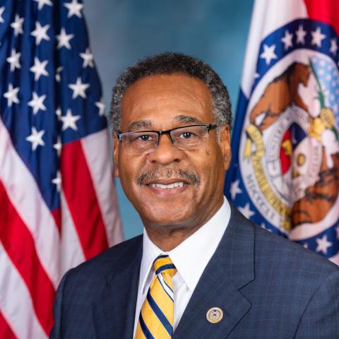 Official portrait of Rep. Emanuel Cleaver II of Missouri